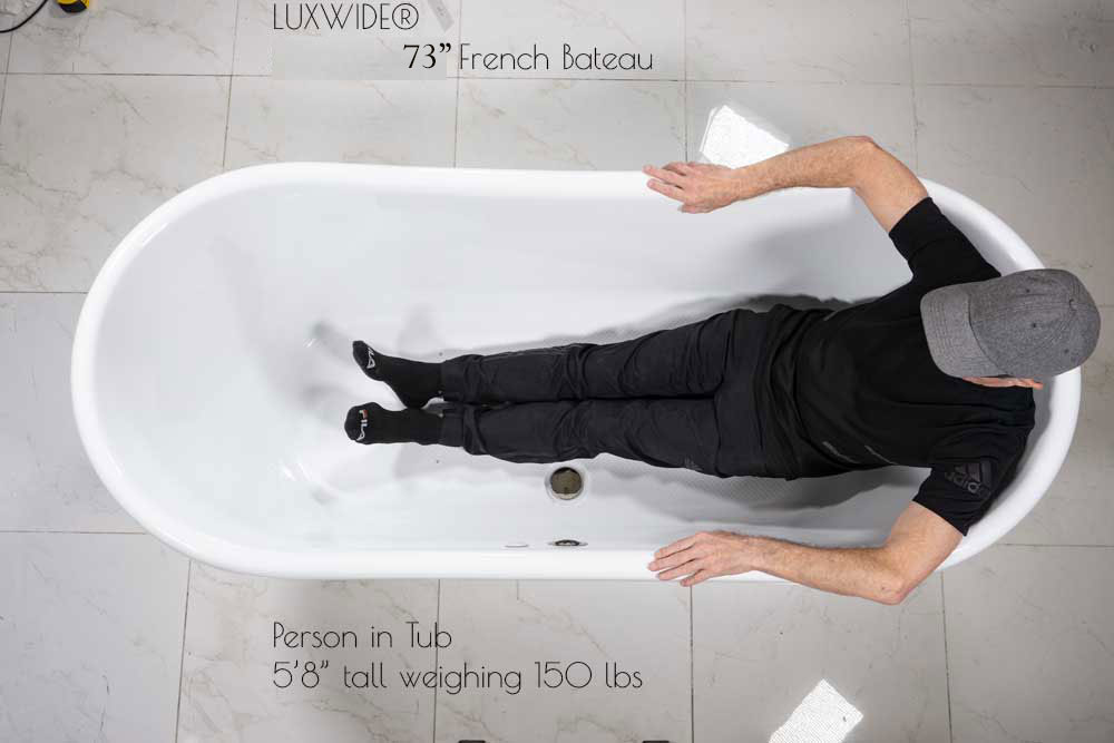 Tub Size Chart Examples Baths, 57 Inch Whirlpool Bathtub Dimensions In Cm