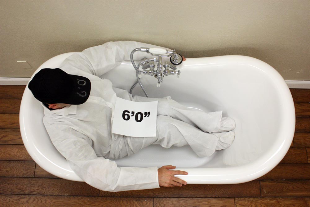 Tub Size Chart Examples Baths, Bathtubs For Tall People